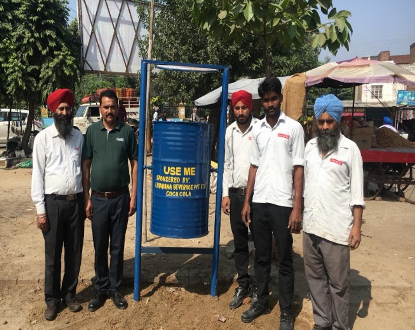 Installed Dustbins in Ludhiana, Jalandhar, and Hoshiarpur. Ludhiana
