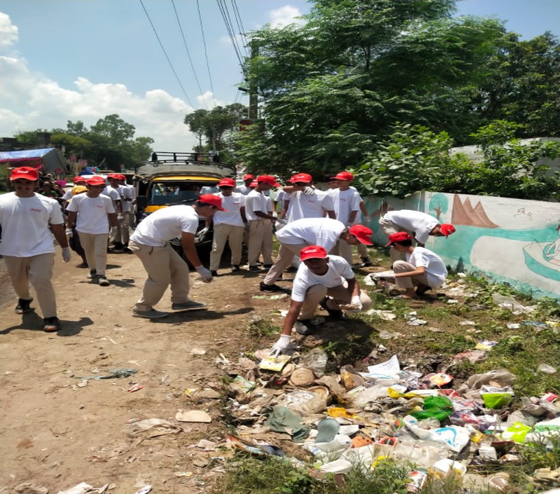 Sponsored Cleanliness Awareness Drive Ludhiana Beverages Private